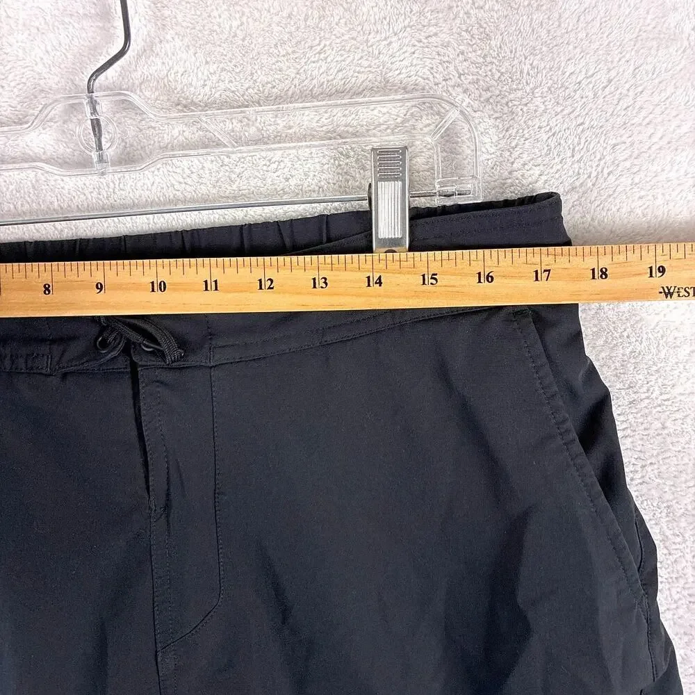 Ten Thousand Foundation Board Shorts Mens XL Black Performance Workout Surf Swim